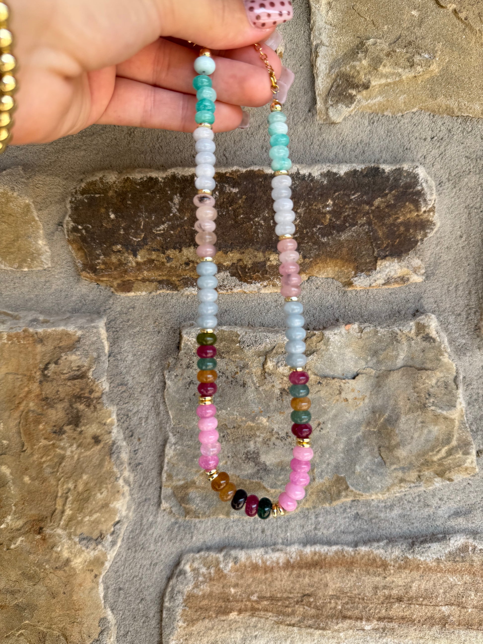 Seaside Beaded Necklace