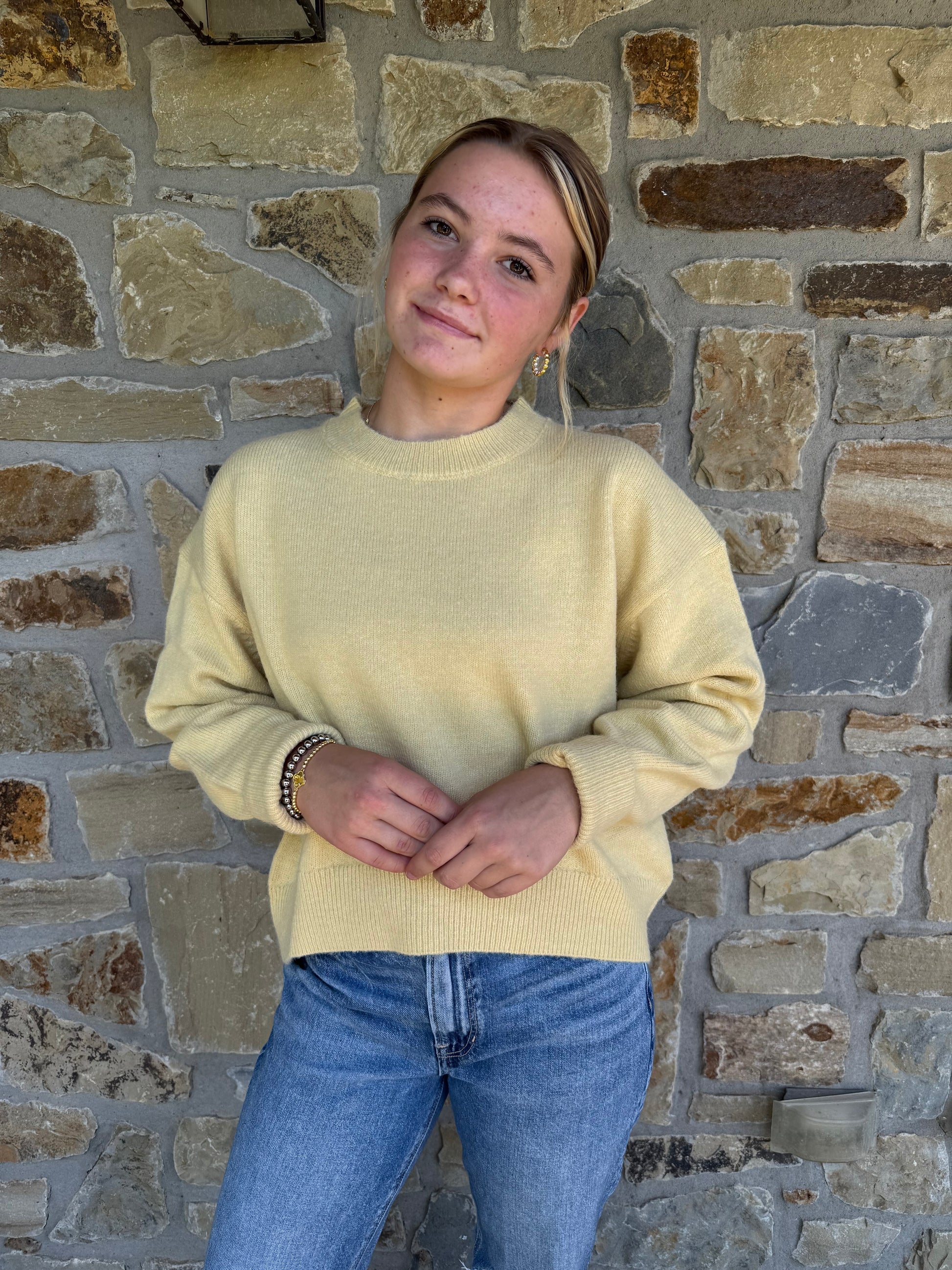 Butter Yellow Sweater