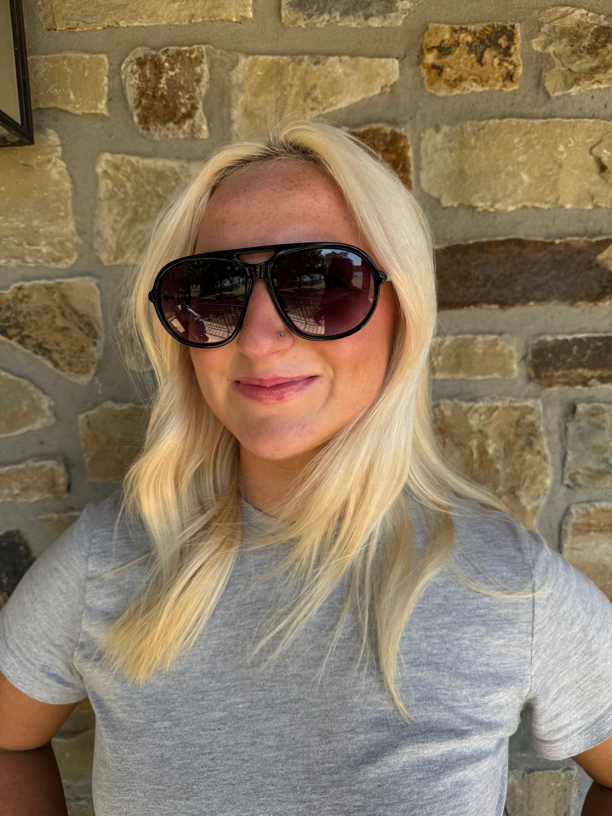 Black Brow Sunglasses