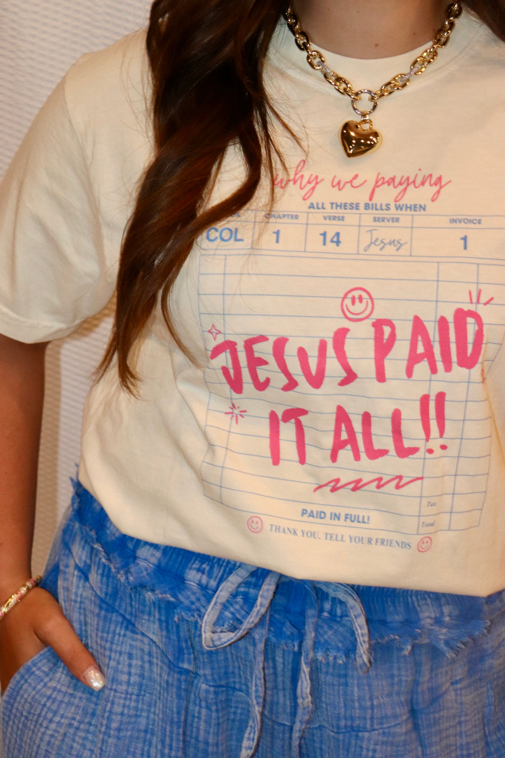 Jesus Paid Check